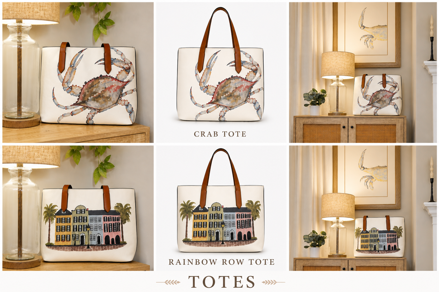 Vegan Leather Tote Bag