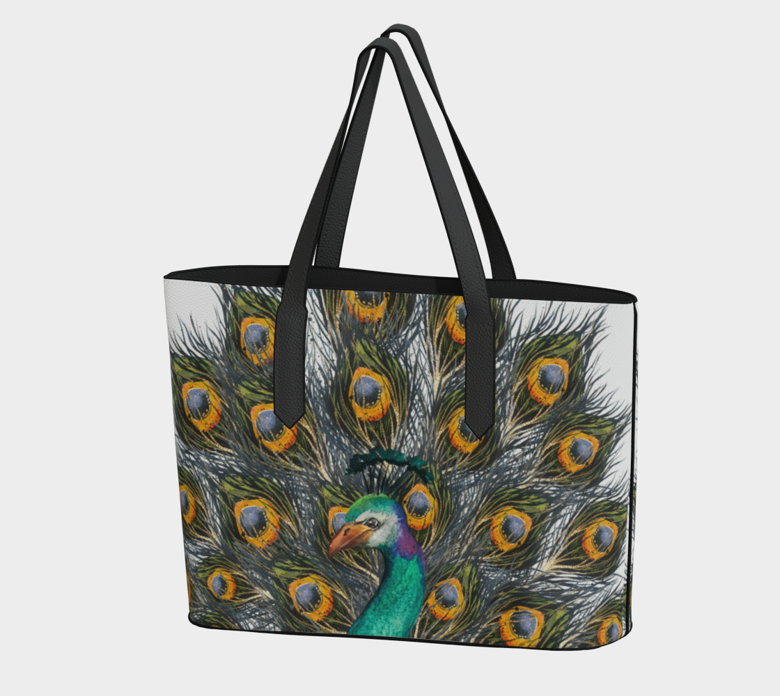 Vegan Leather Tote Bag