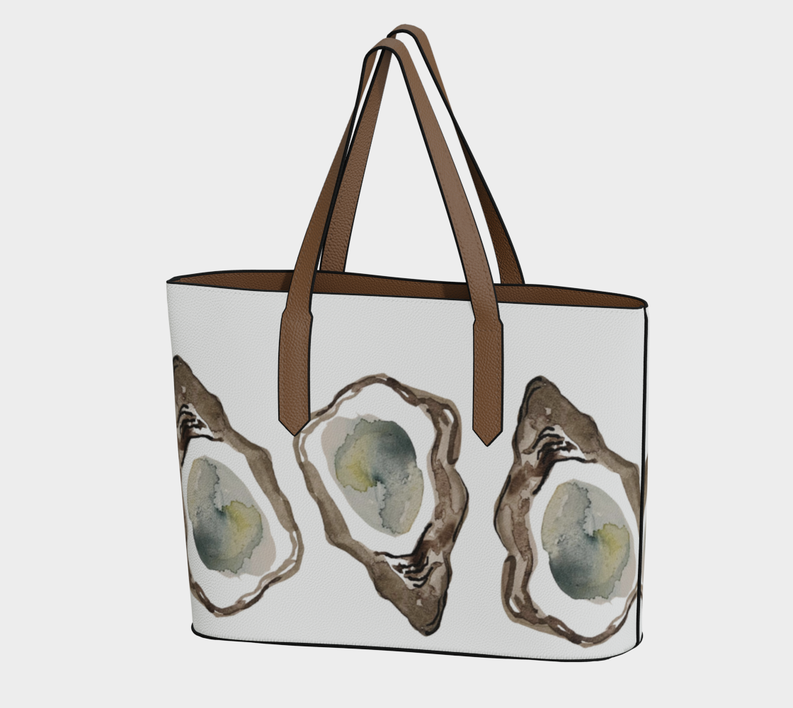 Vegan Leather Tote Bag