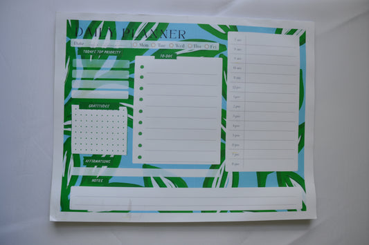 Leaves Daily Planner Sheets