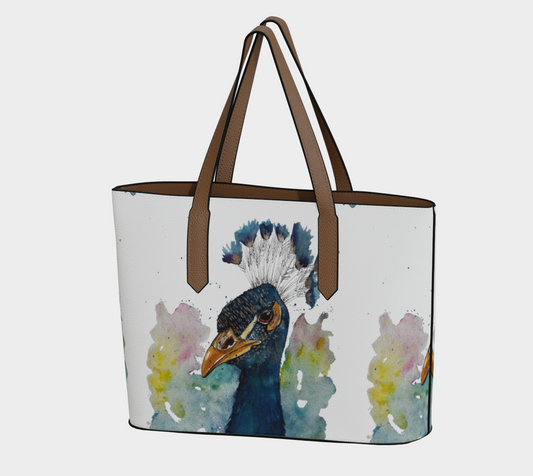 Vegan Leather Tote Bag