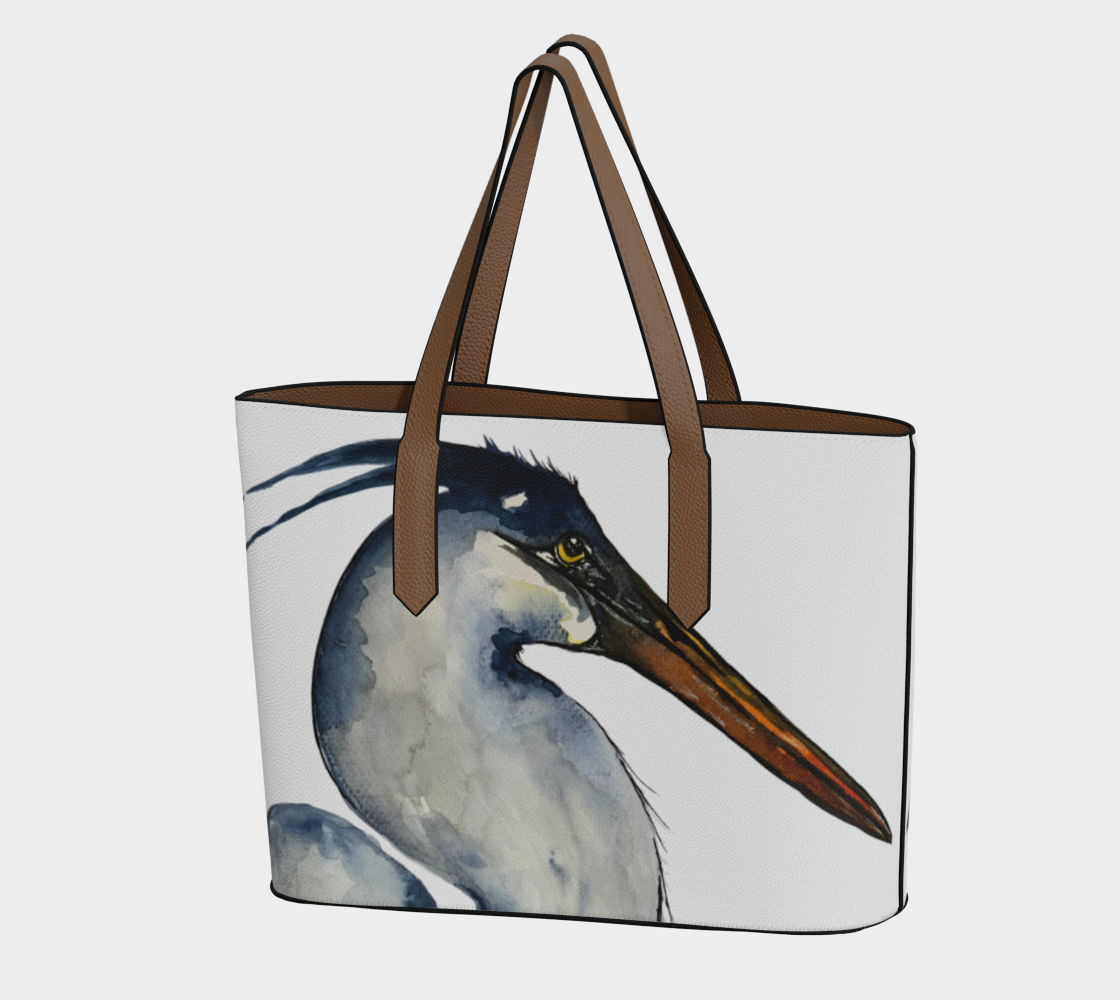 Vegan Leather Tote Bag
